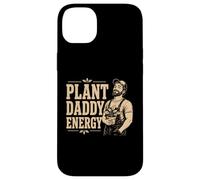 Carcasa para iPhone 14 Plus Funny Plant Daddy Energy Juego de Palabras de jardinería para Hombres jardineros