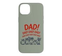 Carcasa para iPhone 14 Plus Funny Raccoon Dad Yelling Raccoons Father's Day