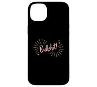 Carcasa para iPhone 14 Plus Funny Sarcastic Adult Joke Womens Cute Pink Bullshit