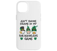 Carcasa para iPhone 14 Plus Funny St Patricks GNOME Prone to Shenanigans with My Gnomies
