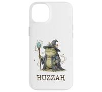 Carcasa para iPhone 14 Plus Funny Wizard Frog Huzzah Meme Fantasy Humor Cottagecore