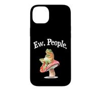 Carcasa para iPhone 14 Plus Funny Womens Cottagecore Art EW People Antisocial Frog Lover