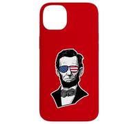 Carcasa para iPhone 14 Plus Gafas de Sol Abraham Lincoln USA