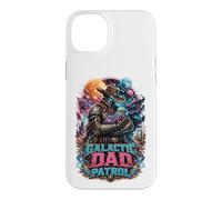 Carcasa para iPhone 14 Plus Galactic Space Cowboy Dad Patrol Scifi Western Father's Day