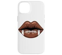 Carcasa para iPhone 14 Plus Game Day Football Lips Sexy Fan Spirit