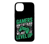 Carcasa para iPhone 14 Plus Gamers Don't Get Older We Just Level Up Funny Gamer Retro