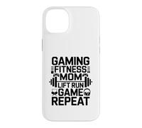 Carcasa para iPhone 14 Plus Gaming Fitness Lift Run Game Walk Repeat