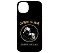 Carcasa para iPhone 14 Plus Ganar la Noche de Juego Juego Dados Casino Ganador Perdedor Las Vegas