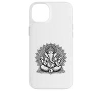 Carcasa para iPhone 14 Plus Ganesh Símbolo Yoga Hindú Elefante Dios Ganesha Puja