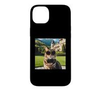 Carcasa para iPhone 14 Plus Gato en el Castillo de Peles
