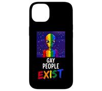 Carcasa para iPhone 14 Plus Gay Alien LGBTQ Existen Personas Homosexuales Alien Gay