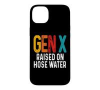 Carcasa para iPhone 14 Plus Gen X Raised On Hose Agua Divertido Humor Retro Generación X