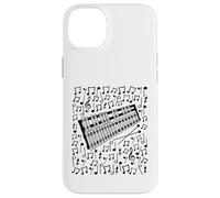 Carcasa para iPhone 14 Plus Glockenspiel Notas Musicales Percusionista