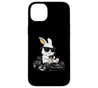 Carcasa para iPhone 14 Plus Go Kart Racing Gokart Racer Kart Conejo de Pascua