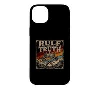 Carcasa para iPhone 14 Plus Gobernar a través de la Verdad, Ejes Cruzados, Vintage