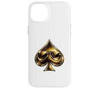 Carcasa para iPhone 14 Plus Golden Spade Sunglasses Poker Casino Lucky Symbol