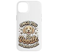 Carcasa para iPhone 14 Plus Goldendoodle Mom Goldendoodle Dad Once You Go Dueño de Doodle