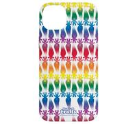 Carcasa para iPhone 14 Plus Good Luck Trolls Rainbow All Over Print