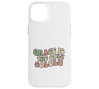 Carcasa para iPhone 14 Plus Grace IS The Only SOLULU - Divertido diseño de fe para Cristianos