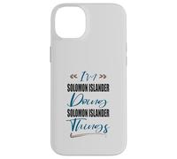 Carcasa para iPhone 14 Plus Gracioso Soy Islas Salomón Haciendo Cosas de Las Islas Salomón