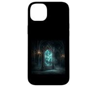 Carcasa para iPhone 14 Plus Gráfico de Mystic Mirror Portal Gothic Fantasy Magic Realm