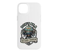 Carcasa para iPhone 14 Plus Gráfico Divertido de Ciencia del Cerebro Don't Be A Richard Cranium