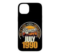 Carcasa para iPhone 14 Plus «Großartig Seit Julio 1990 36 Geburtstag Spruch 36 Jahre