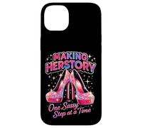 Carcasa para iPhone 14 Plus Haciendo de Herstory un Paso Atrevido a la Vez