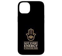 Carcasa para iPhone 14 Plus Hamsa Hand Evil Eye Protección Símbolo Equilibrio Espiritual