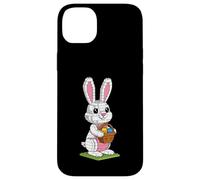 Carcasa para iPhone 14 Plus Happy Easter Block Building Brick Builder Easter Bunny Brick