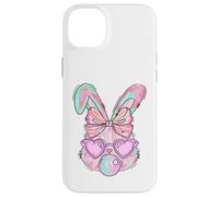 Carcasa para iPhone 14 Plus Happy Easter Bunny Rabbit Sunday Love Hombres, Mujeres y Niños