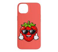 Carcasa para iPhone 14 Plus Happy Strawberry aplaude Summer Cool Vibes