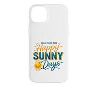 Carcasa para iPhone 14 Plus Happy Sunny Days Sonriente Sol Verano Amante