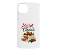 Carcasa para iPhone 14 Plus Have A Sweet Christmas Retro Cherry Cake Baking Lover