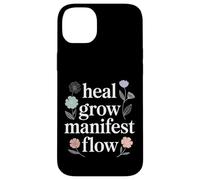 Carcasa para iPhone 14 Plus Heal Grow Manifest Flow Spiritual Wellness Mindset -