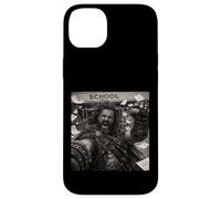 Carcasa para iPhone 14 Plus Highlander Último Día De Escuela Vacaciones De Verano Divertido Selfie