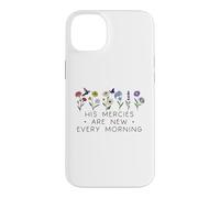 Carcasa para iPhone 14 Plus His Mercies Are New Every Morning Bible Verse Christian God