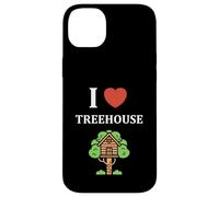 Carcasa para iPhone 14 Plus Home Nature Tree House Minimalist Simple i Love Treehouse