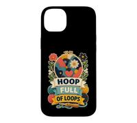 Carcasa para iPhone 14 Plus Hoop Full of Loops Aguja Lana Flores Manualidades