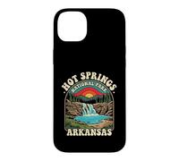 Carcasa para iPhone 14 Plus Hot Springs National Park Arkansas Diseño Vintage