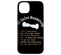 Carcasa para iPhone 14 Plus Hoverboard Checklist Cool & Funny Hoverboard Gift
