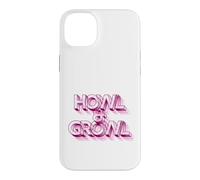 Carcasa para iPhone 14 Plus HOWL & Growl - Eslogan Divertido