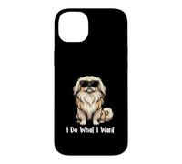 Carcasa para iPhone 14 Plus I Do What I Want - Pekinese Mom Peke Dog Mom Dog Dad