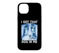 Carcasa para iPhone 14 Plus I Got That Dog in Me Dog Xray Meme Funny Dog Chihuahua