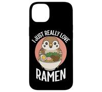 Carcasa para iPhone 14 Plus I Just Really Love Ramen Sparrow Noodles Bowl Cup Sopa Japón