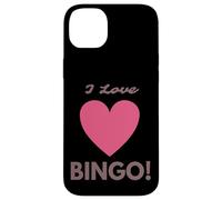 Carcasa para iPhone 14 Plus I Love Bingo! Funny Old Lady Costume Men & Women Bingo