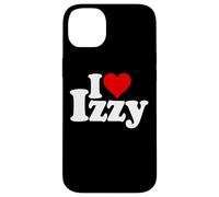 Carcasa para iPhone 14 Plus I Love Heart Izzy Isabel Nombre EN UNA tee