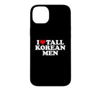 Carcasa para iPhone 14 Plus I Love Tall Korean Men