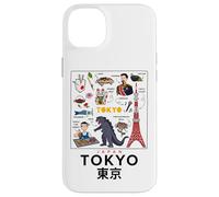Carcasa para iPhone 14 Plus I Love Tokyo, Wonderful Tokyo Japan Childish Culture Doodles
