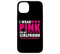 Carcasa para iPhone 14 Plus I Wear Pink For My Girlfriend Cancer Concienciación